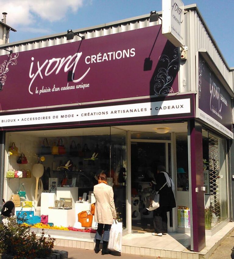 Enseigne Magasin Ixora