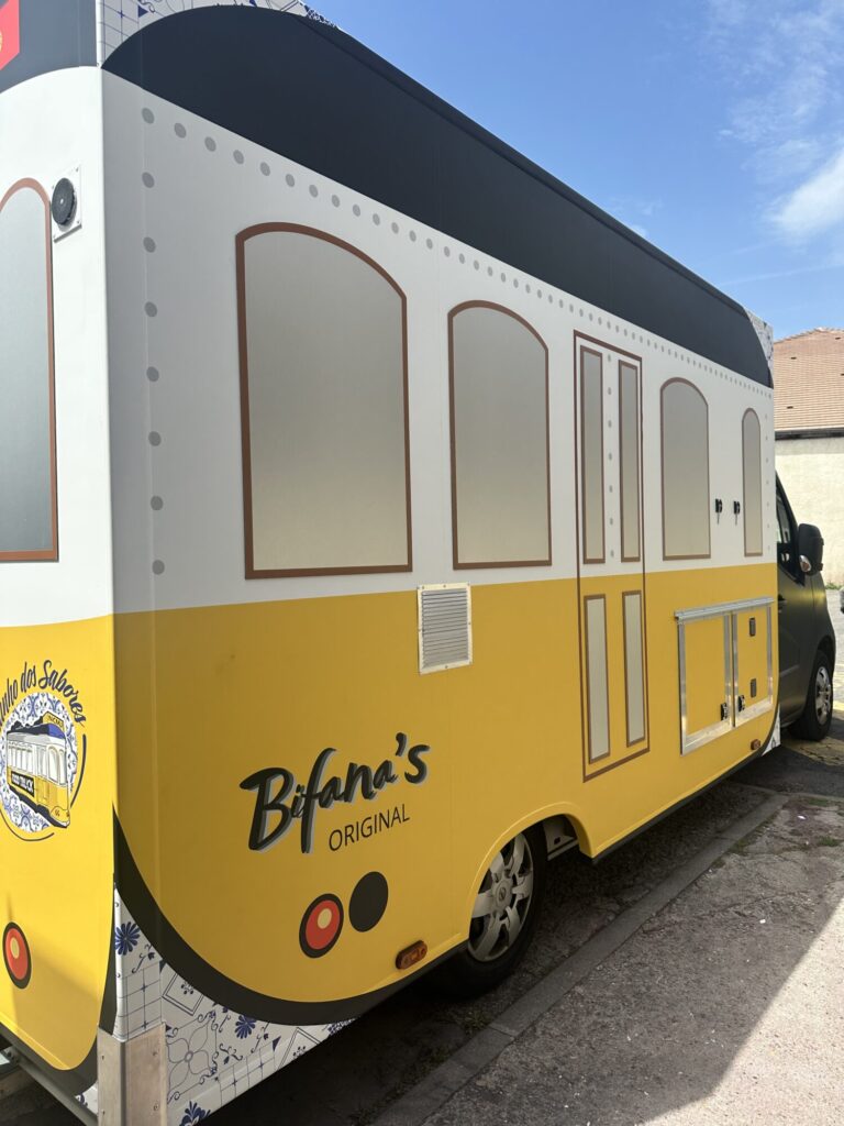 Food truck habillage