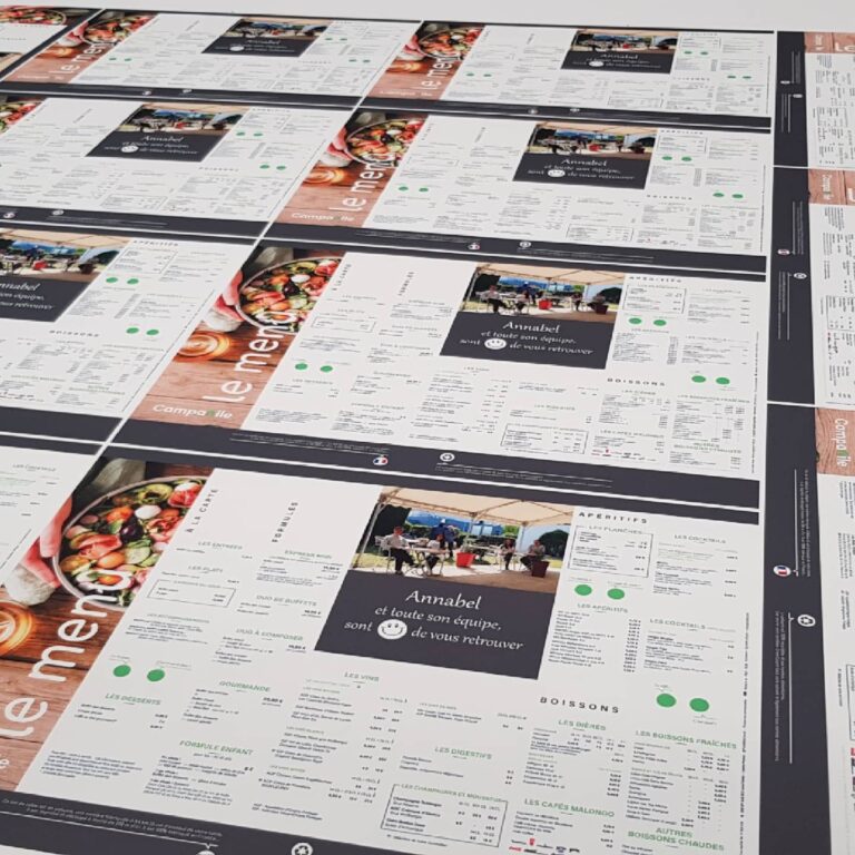 Menu set de table Campanile Bonneuil