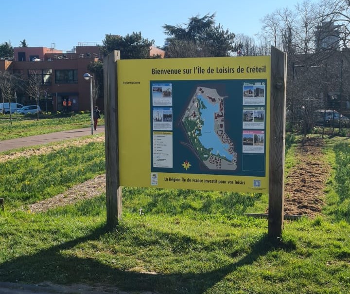 Signaletique extérieure Plan parc Ile de Loisirs01