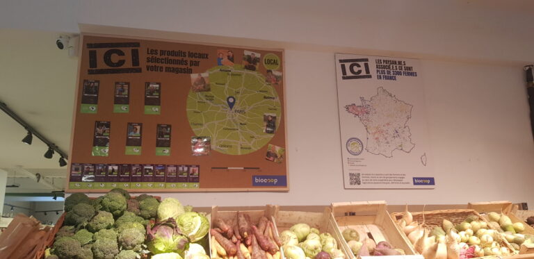 Plv magasin affichage info produit Biocoop01